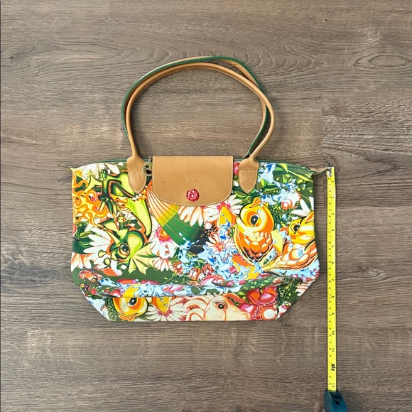 Longchamp Handbags - Longchamp Le Pliage Garden Floral Foo tote bag